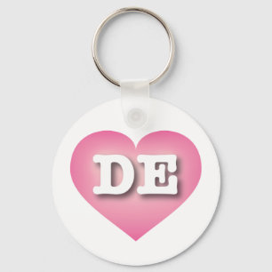 Llavero Delaware Pink Fade Heart - Me encanta DE
