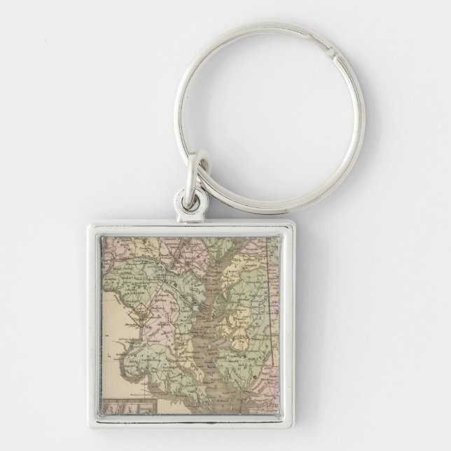 Llavero Delaware y Maryland 2 (Frente)