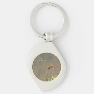 Llavero Delfín Rojo Inspirador Personalizado Naturaleza