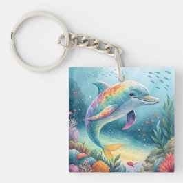 Llavero Delfín subacuático