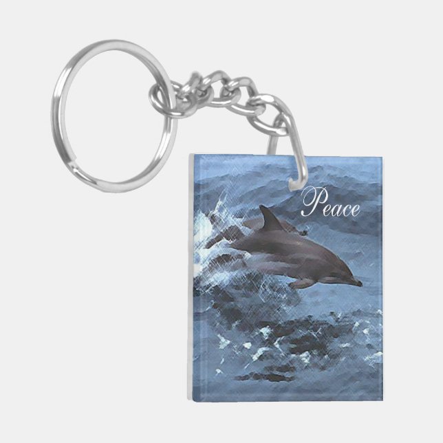 Llavero Delfines (Frente Izquierda)