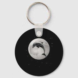 Llavero Delfines, Luna Estrellas del Océano, Protección Am