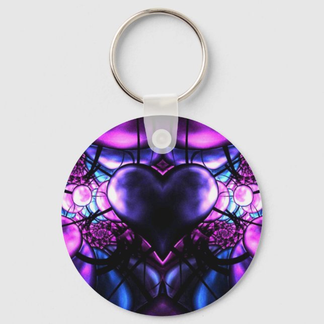 Llavero Delicado Corazón de Escorpio (Anverso)