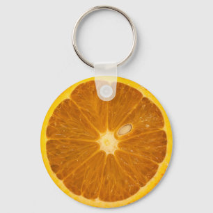 LLAVERO DELICIOSO ANILLO DE CLAVES DE NARANJA