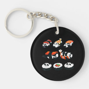 Llavero Delicioso Sushi de Panda Adorable Maki Lover Diver