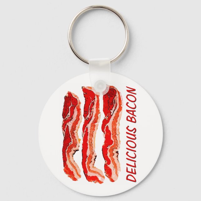 Llavero Delicious Bacon (Anverso)