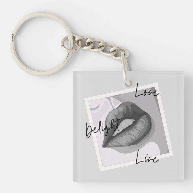 Llavero Delight Love Live Lips (Frente)