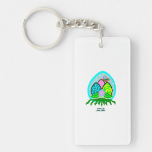 Llavero Delighty Easter Rectangle Keychain