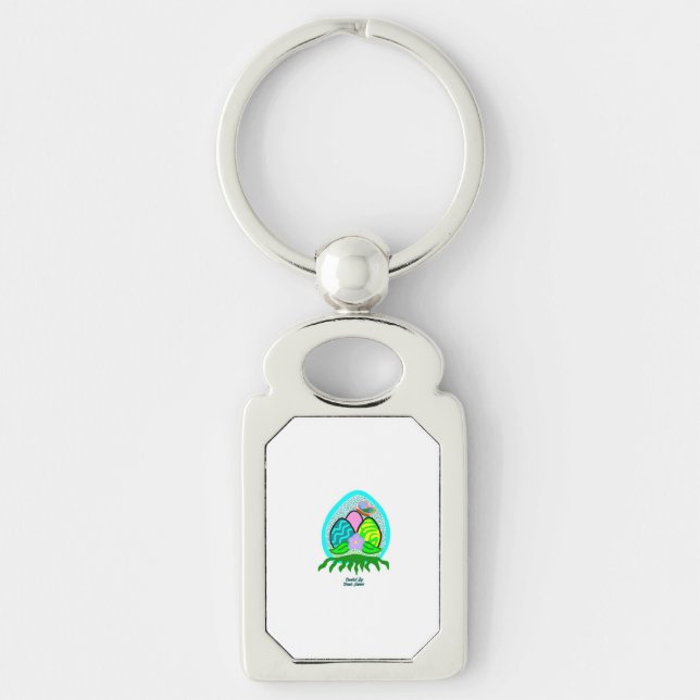 Llavero Delighty Easter Rectangle Keychain (Anverso)