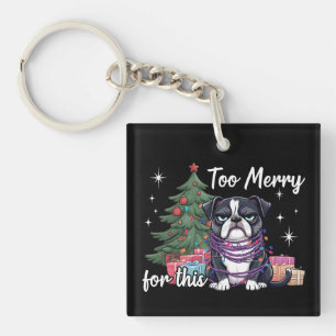 Llavero Demasiado Alegre Para Esta Divertida Navidad De Pe