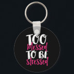 Llavero Demasiado Bendecido Como Para Destacar La Cita Ins<br><div class="desc">Muy bendecido para estresar. Inspiradora y motivacional celebración del Día de Acción de Gracias cita diseño con dichos positivos y lema de vida. Mercadería de tipografía vintage de Guay con mensajes de empoderamiento y de mejora para usar durante la cena de Acción de Gracias. Difundir estas palabras de sabiduría e...</div>