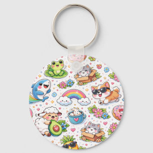 Llavero ¡Demasiado Lindo para Manejar! 💖 Momentos Dulces 