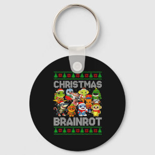 Llavero Demente italiano divertido de Navidad Demente ital