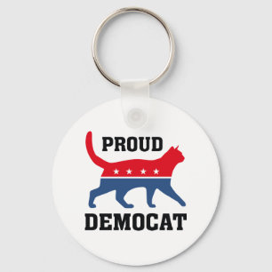 Llavero Democat orgulloso