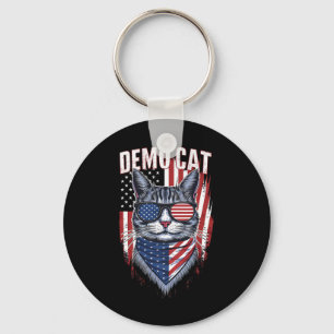 Llavero Democracia Democrática Gato sin Niños Lady Liberti