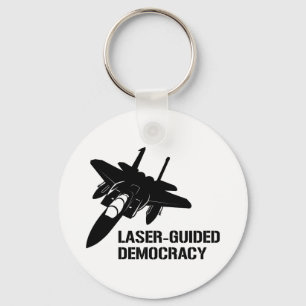 Llavero Democracia/paz dirigidas por laser con potencia de