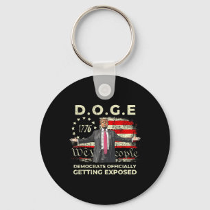 Llavero Demócratas de Doge Expuestos oficialmente a Trump