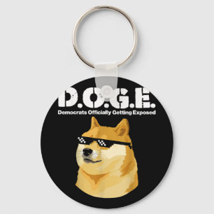 Llavero Demócratas memes de perros que se exponen oficialm