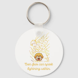 Llavero Demon Slayer Zenitsu inspired