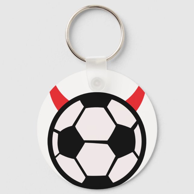 Llavero demonio de fútbol (Anverso)