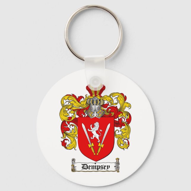 LLAVERO DEMPSEY FAMILIAR CREST - DEMPSEY COAT OF ARMS (Anverso)