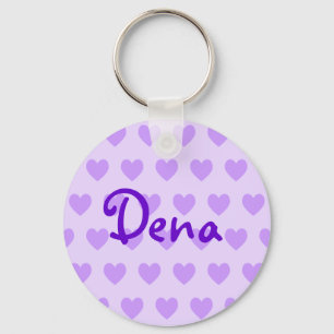 Llavero Dena en morado