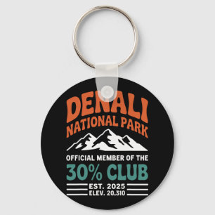 Llavero Denali 30 Percent Club Est 2025 Aventura de Sender