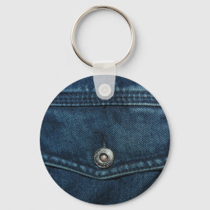 Llavero Denim azul