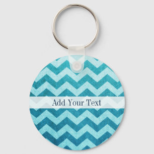 Llavero Denim Chevron de Shirley Taylor