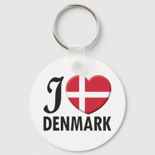 Llavero Denmark Love