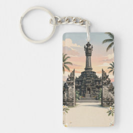 Llavero Denpasar Bali - El corazón cultural de Bali