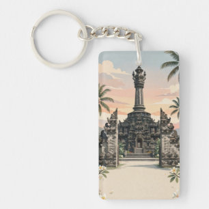 Llavero Denpasar Bali - El corazón cultural de Bali