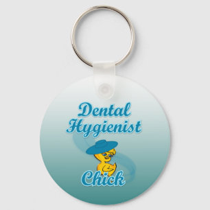Llavero Dental Hygienist Chick #3