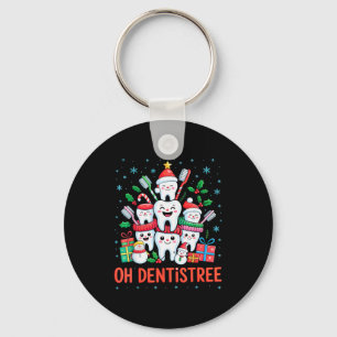 Llavero Dentista divertido de Navidad Xmas dental Oh Denti