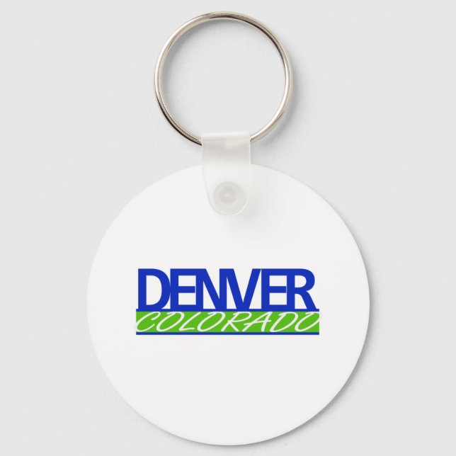 Llavero Denver Colorado Keychain (Anverso)