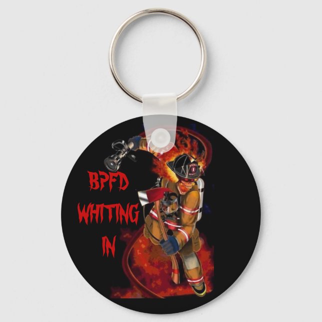 Llavero Departamento de Bomberos (Anverso)