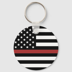Llavero Departamento de Bomberos de la Bandera de Estados