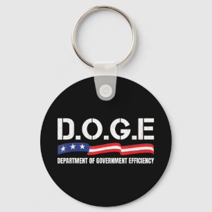 Llavero Departamento De Doge De Eficiencia Gubernamental _