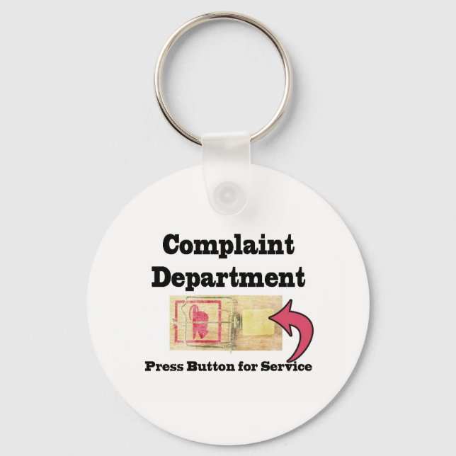Llavero Departamento de Quejas (Anverso)