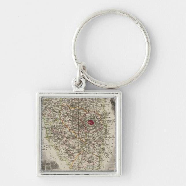 Llavero Departamento de Sena y Oise (Frente)