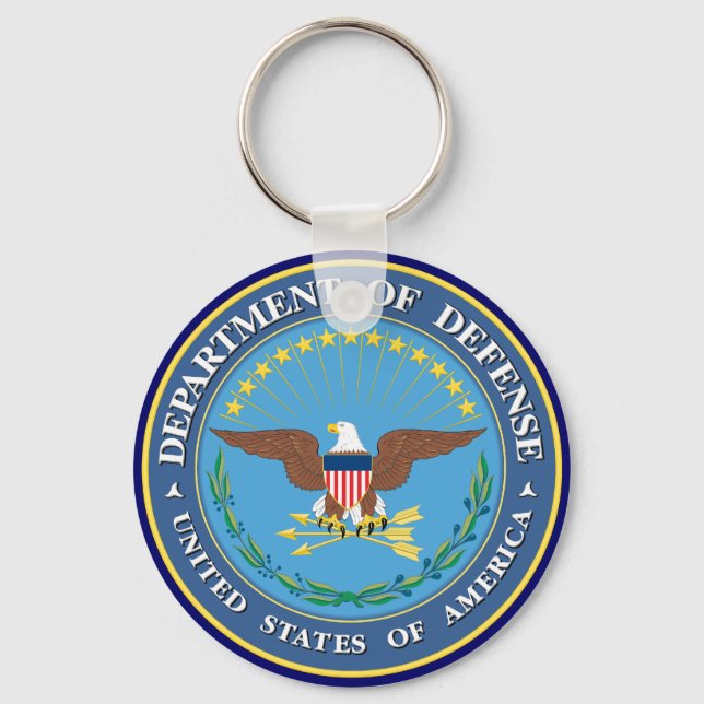 Llavero Department of Defense Keychain (Anverso)