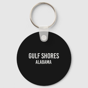 Llavero Deporte de cosecha patriótico en el Golfo Alabama