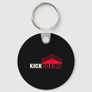Llavero Deporte de ring de lucha de kickboxing