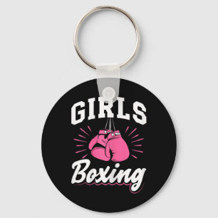 Llavero Deportes de boxeo de chicas Kickboxing Guantes de