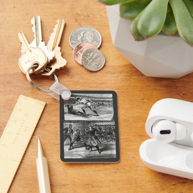 Llavero Deportes de época, equipos de béisbol femenino vic (Escritorio )