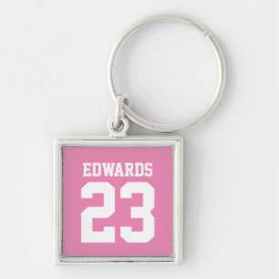 Llavero Deportes de personalizado numerados con nombre