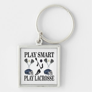 Llavero Deportes Jugador Lacrosse Lax