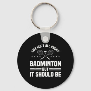Llavero Deportista deportivo deportista de Badminton