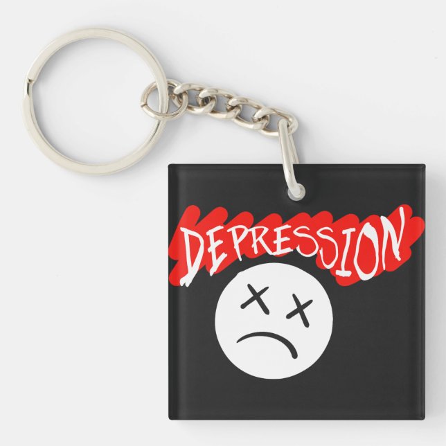 Llavero Depresión (Frente)