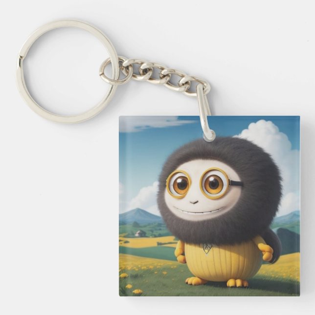 Llavero Der kuschelige Abenteurer – Mutig  (Frente)